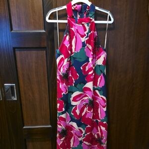 Trina Turk Vibrant Floral Dress - Fitted Size 2